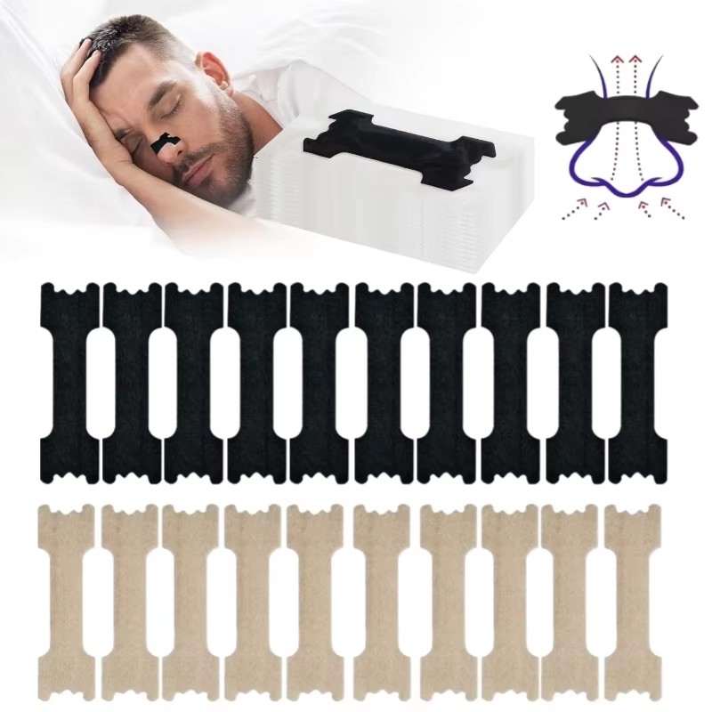 Health & Wellness Fair 2025 - 10-100pcs Anti-snoring Strips Easier to Breathe