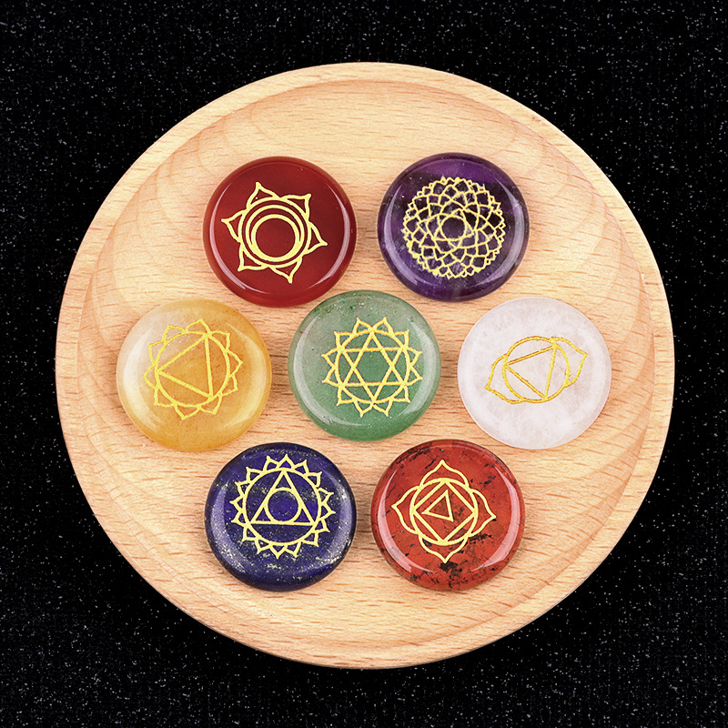 7pcs/set Natural Stone Beads O - Healing Crystal Set review and price