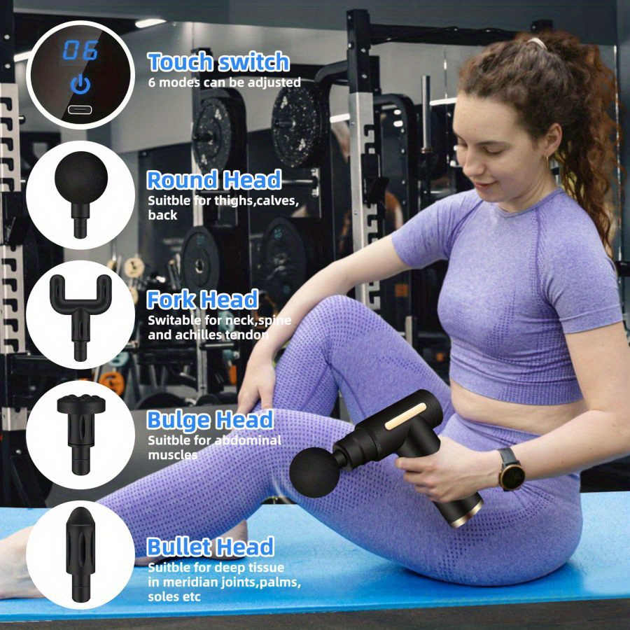 Mini Fascia Gun Deep Tissue Ma - Health Wellness Massage review and price