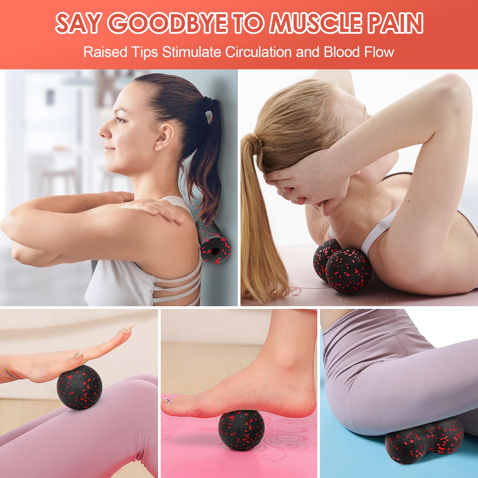 Hollow Yoga Roller Massage Pea - Health Wellness And Fitness review and price