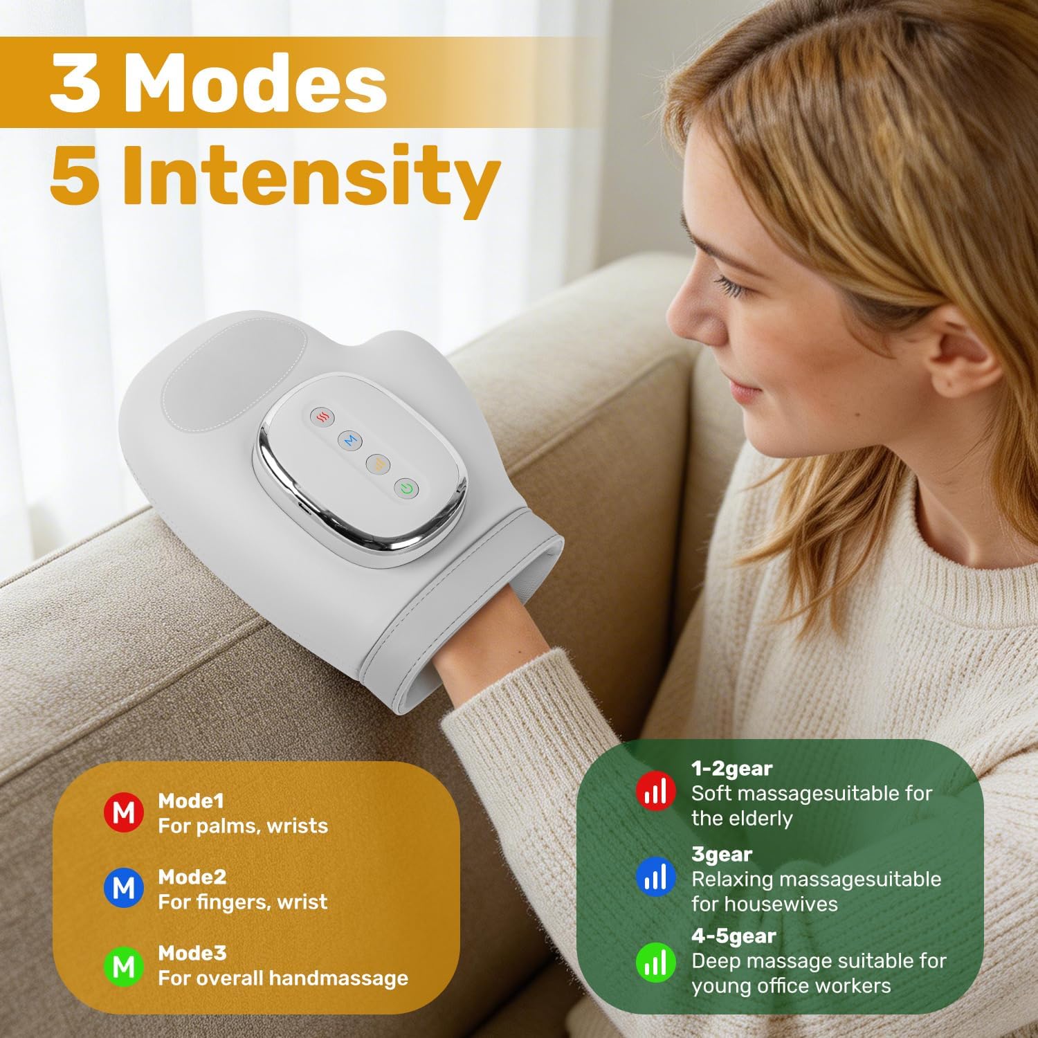 Hand Massager with 3 Mode 5 Ai - Health Wellness Massage review and price