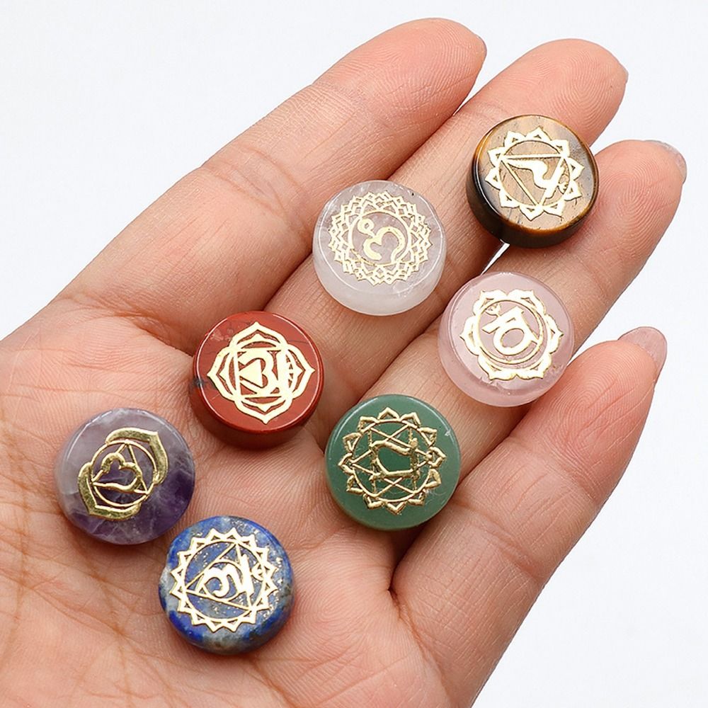7 PCS/set Natural Stone Seven  - Healing Crystal Set review and price