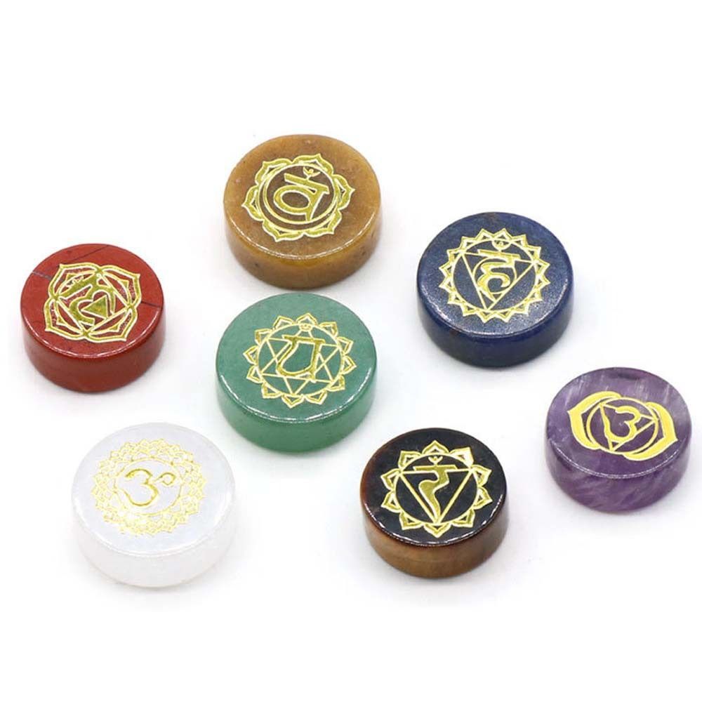 7 PCS/set Natural Stone Seven  - Healing Crystal Set review and price