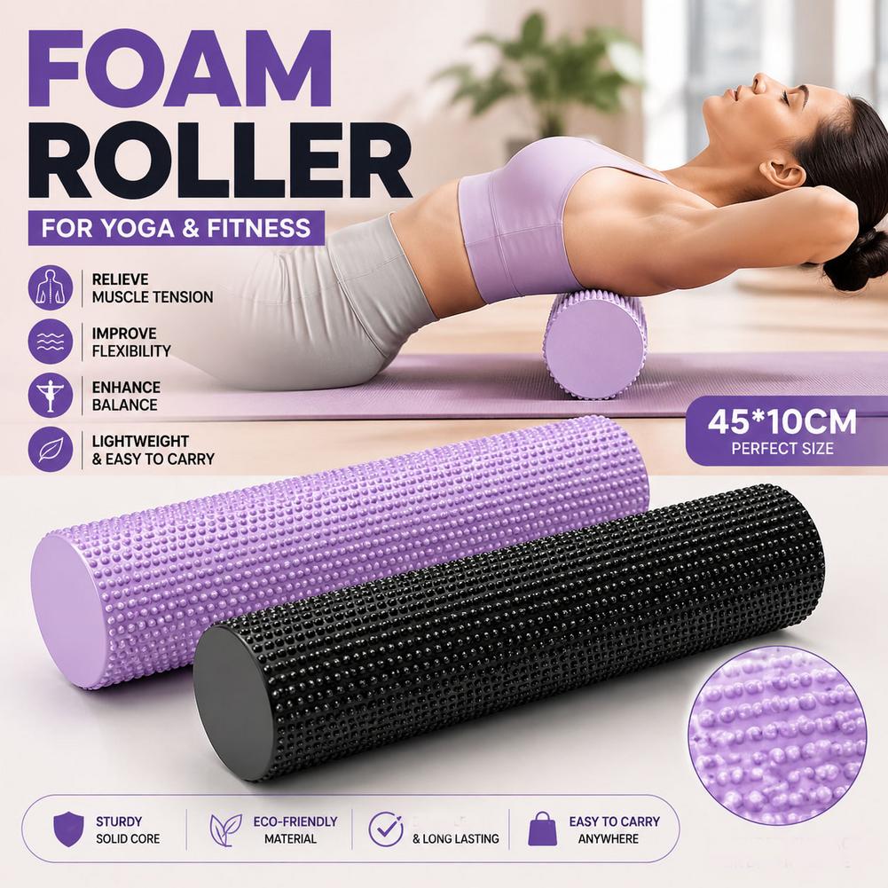 Yoga Foam Roller EVA High Dens - Health Wellness And Fitness review and price