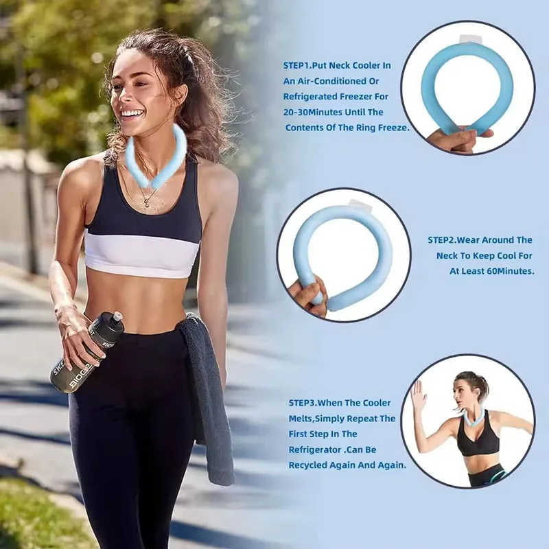 Summer Neck Cooling Ring Porta - Health Wellness And Fitness review and price