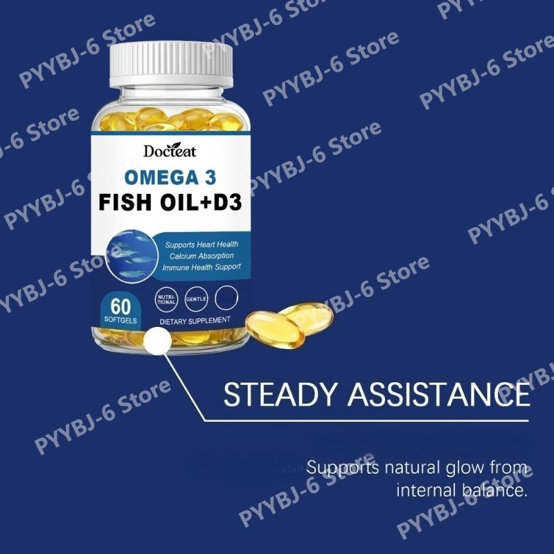 Omega-3 Fish Oil Supports Card - Wellness Health Nutrition review and price
