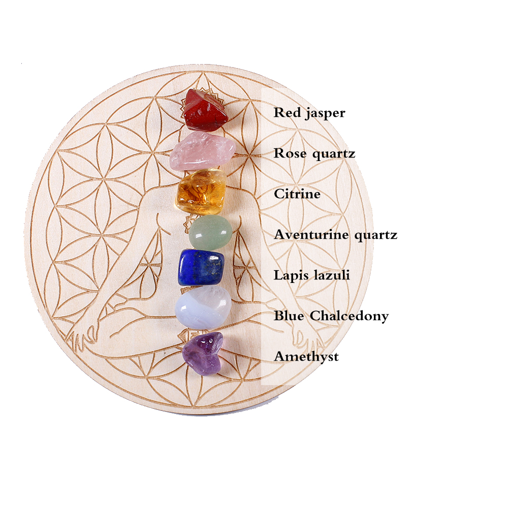 7pcs/set Natural Crystal Mixed - Healing Crystal Set review and price