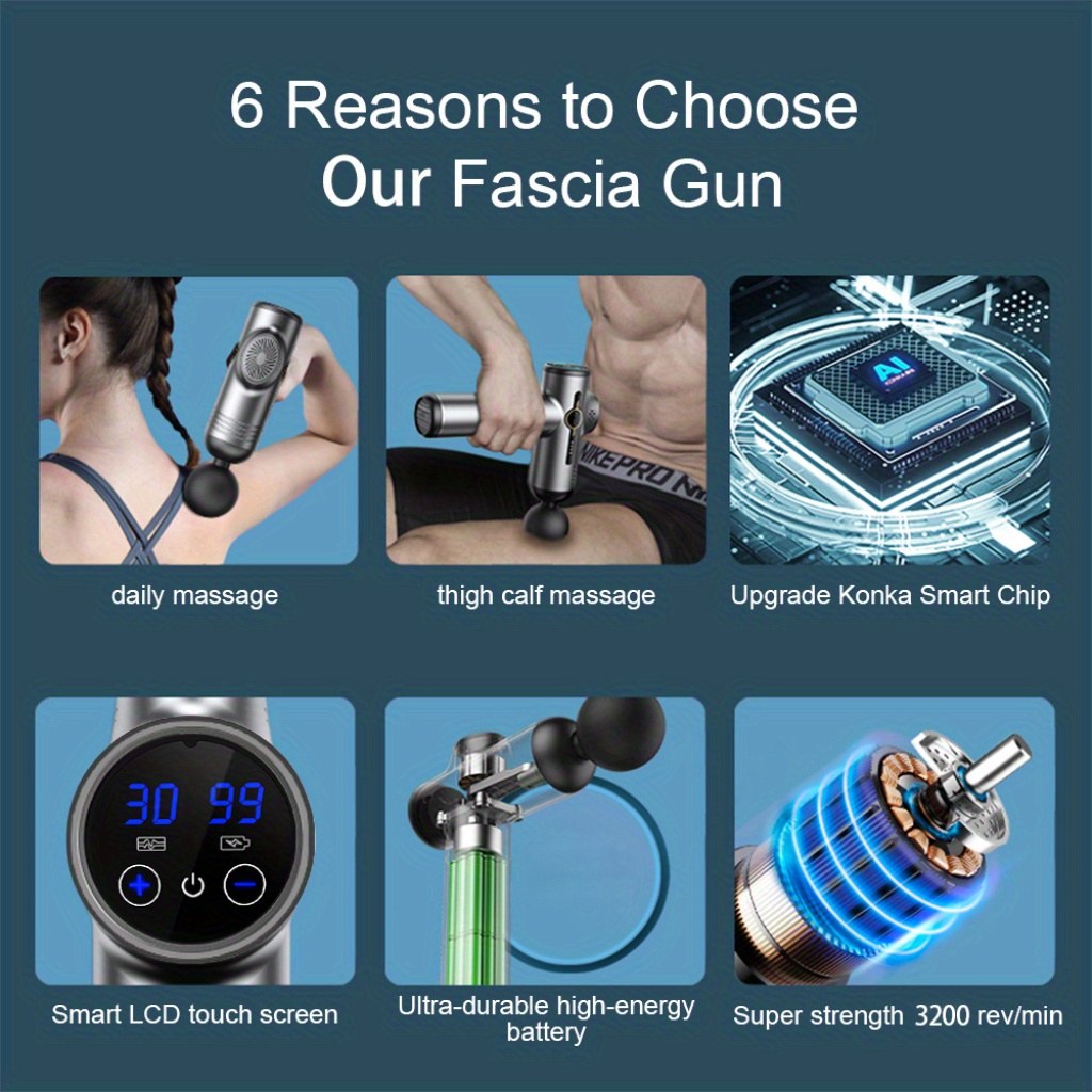 99 Level Massage Gun Fascia De - Health Wellness And Fitness review and price
