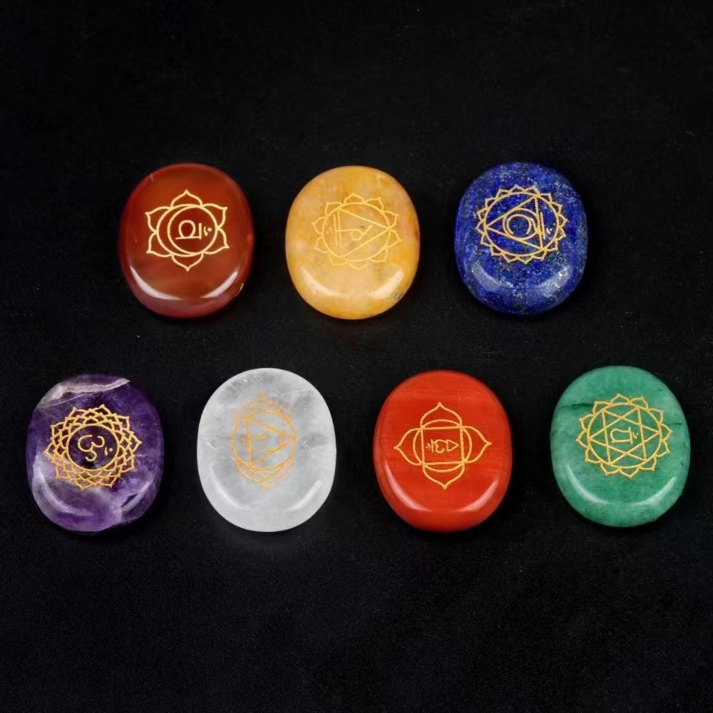7pcs Natural Crystal Stone Orn - Healing Crystal Set review and price