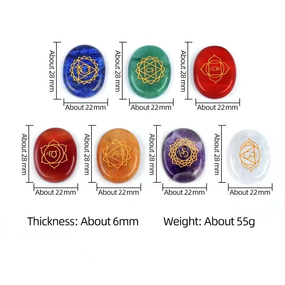 7pcs Natural Crystal Stone Orn - Healing Crystal Set review and price