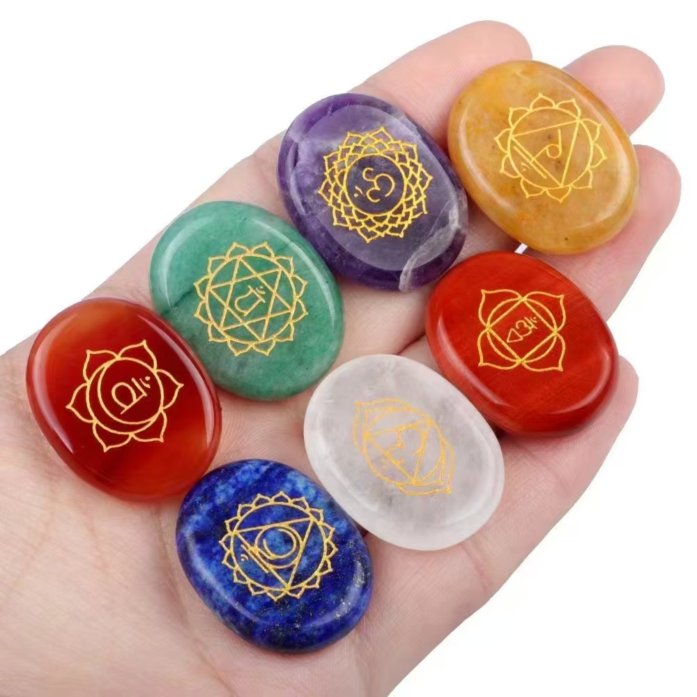 7pcs Natural Crystal Stone Orn - Healing Crystal Set review and price